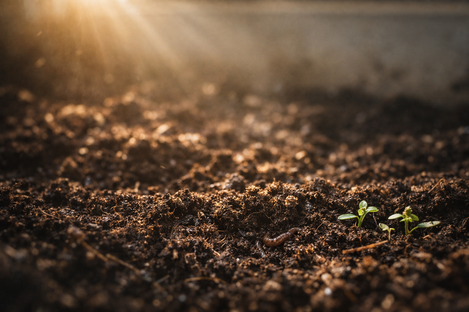Every garden, every habit, every skill starts the same way